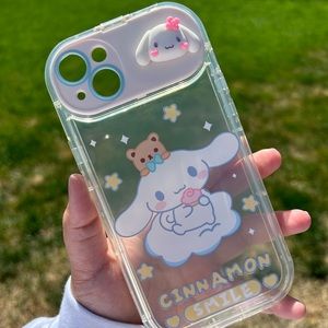 Kawaii Cinamoroll Hello Kitty Phone Case for IPhone 14 Plus